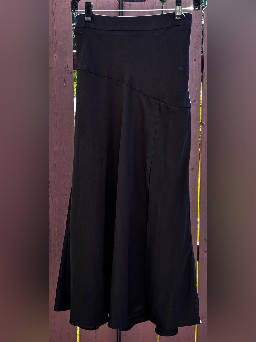 Banana Republic Black Midi Skirt